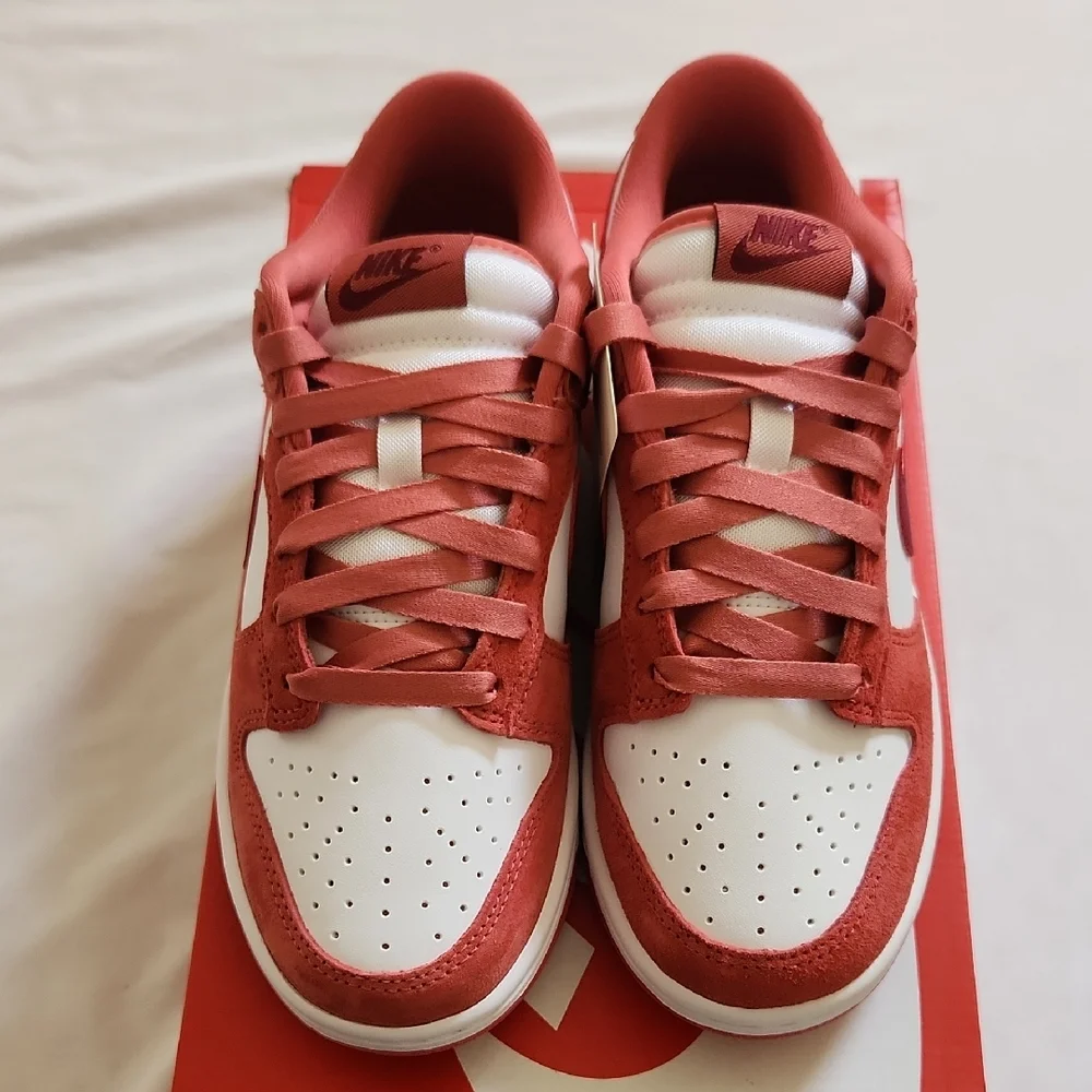 Nike Crimson and White Athletic Shoes - Picture 2 of 6